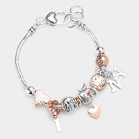New York Charm Multi Bead Bracelet