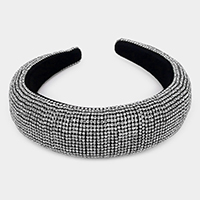 Shiny Rhinestone Pave Headband