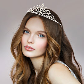 Rhinestone Princess Tiara