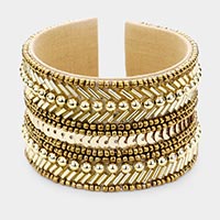 Wholesale Cuff Bracelets - Pearl, Multi Bead, Crystal Rhinestone