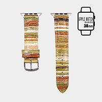 Colorful Stripe Apple Watch Band