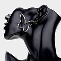 Metal Buttery Earrings