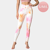 Gradient Tie Dyed High Rise Tights