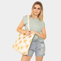 Metallic Turtle Beach Tote Bag