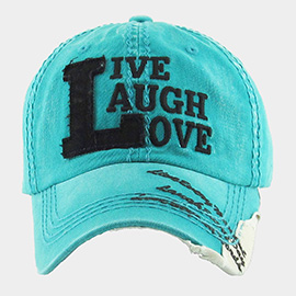 LIVE LAUGH LOVE Vintage Baseball Cap