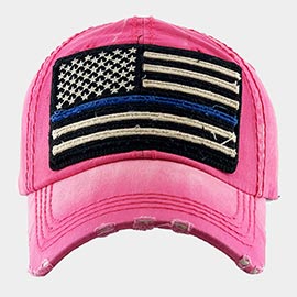 American USA Flag Vintage Baseball Cap