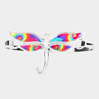 Tie Dye Dragonfly Hook Bracelet