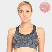 6PCS - Ladies Seamless Sports Bras