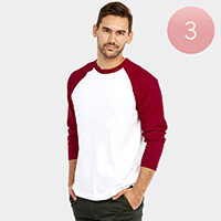3PCS - Men's Raglan T-Shirts