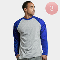 3PCS - Men's Raglan T-Shirts