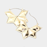 Abstract Pin Catch Earrings