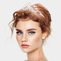 Teardrop Centered Princess Tiara