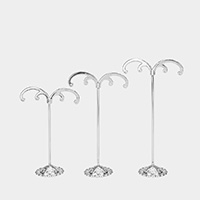 3PCS - Metal Earring Display Stands
