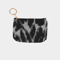 Leopard Patterned Coin / Card Purse