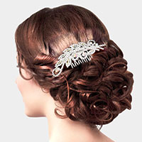 Rhinestone Sprout Hair Comb