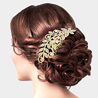 Rhinestone Sprout Hair Comb