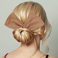 Solid Color Deft Bun Maker Hair Band