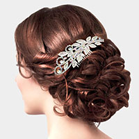 Rhinestone Sprout Hair Comb