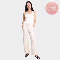 Solid Loungewear Pants
