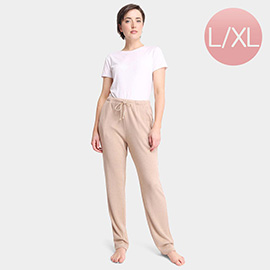 Solid Loungewear Pants