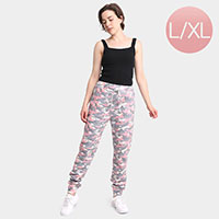 Camouflage Patterned Loungewear Pants