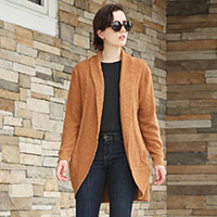 Solid Open Cardigan