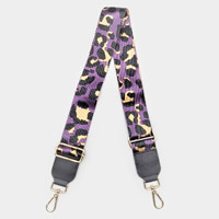 Leopard Patterned Bag Strap