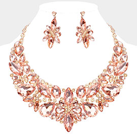 Multi Stone Evening Necklace