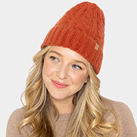 Cable Knit Cuff Beanie Hat