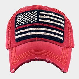 American USA Flag Vintage Baseball Cap