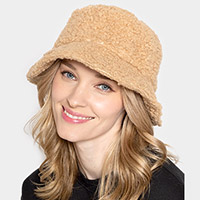 Faux Fur Sherpa Bucket Hat