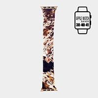 Cow Patterned Apple Watch Band