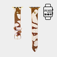 Cow Patterned Apple Watch Band