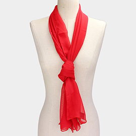Light Weight Chiffon Oblong Scarf