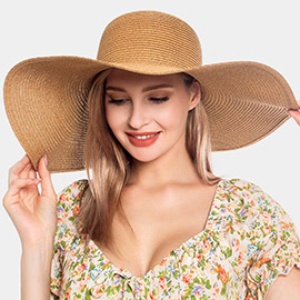 Solid Straw Sun Hat