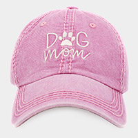 DOG mom Vintage Baseball Cap