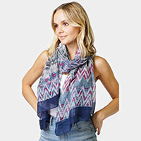 Ethnic Printed Oblong Scarf