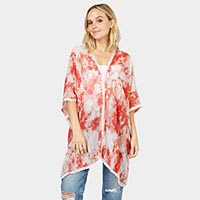 Tie Dye Cover Up Poncho