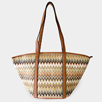 Straw Shoulder Bag