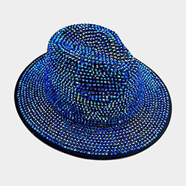 Bling Studded Panama Hat