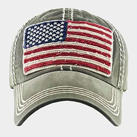 American USA Flag Vintage Baseball Cap