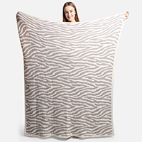 Zebra Patterned Blanket