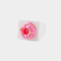 Donut Accented Resin Ring