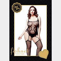 Cut Out Sexy Mesh Bodystocking