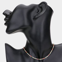 Beaded Choker Necklace