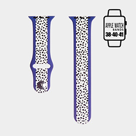 Animal Patterned Apple Watch Silicone Band