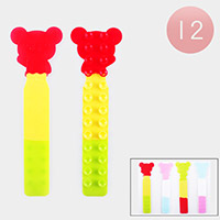 12PCS - Bear Squidopop It Sucker Fidget Kids Toys