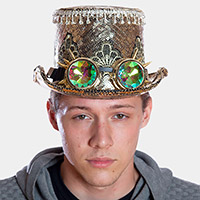 Burning Man Hat Top Sequin Hat