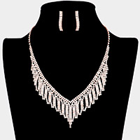 Rhinestone Pave Collar Necklace