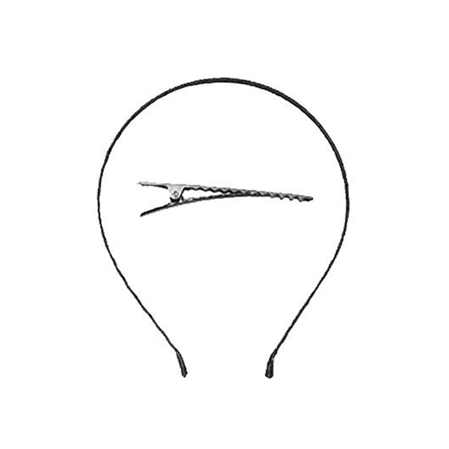 Floral Feather Mesh Fascinator / Headband